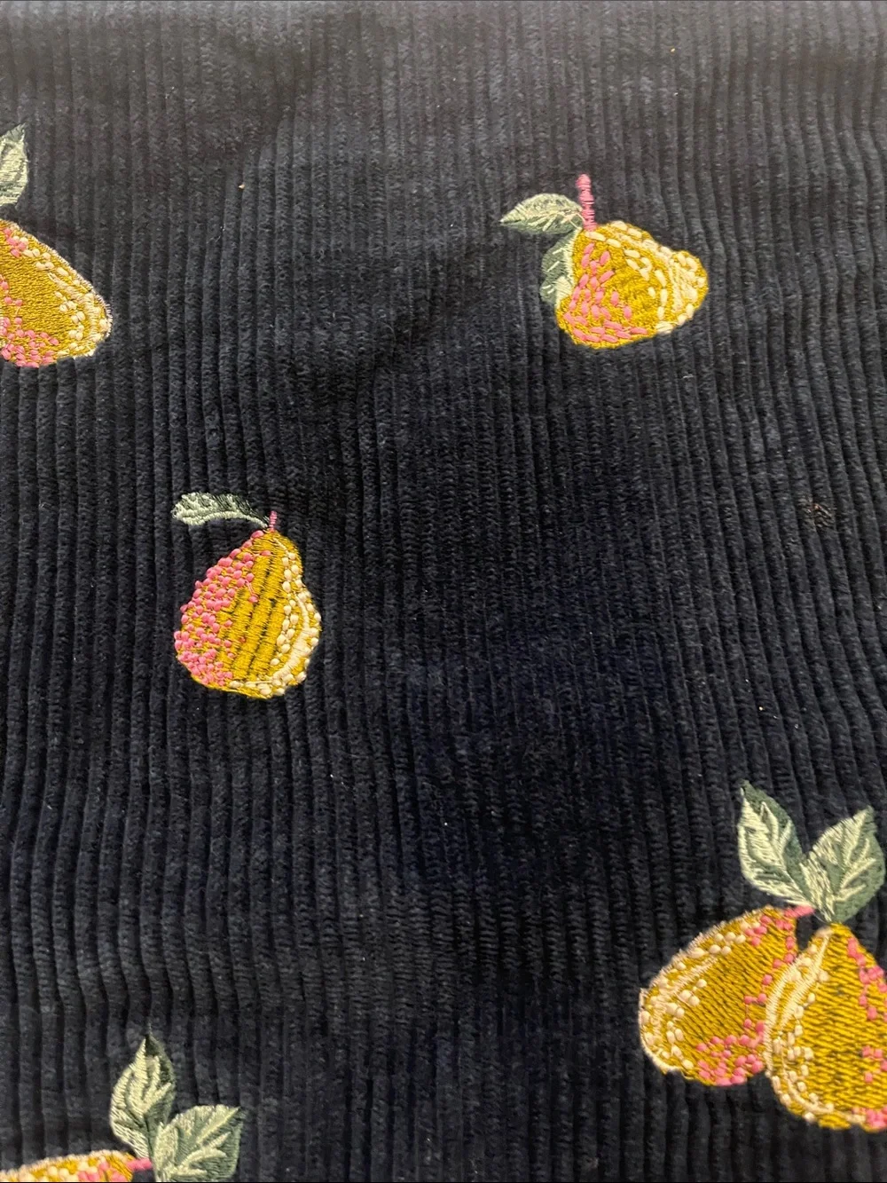 Anthropologie rich navy